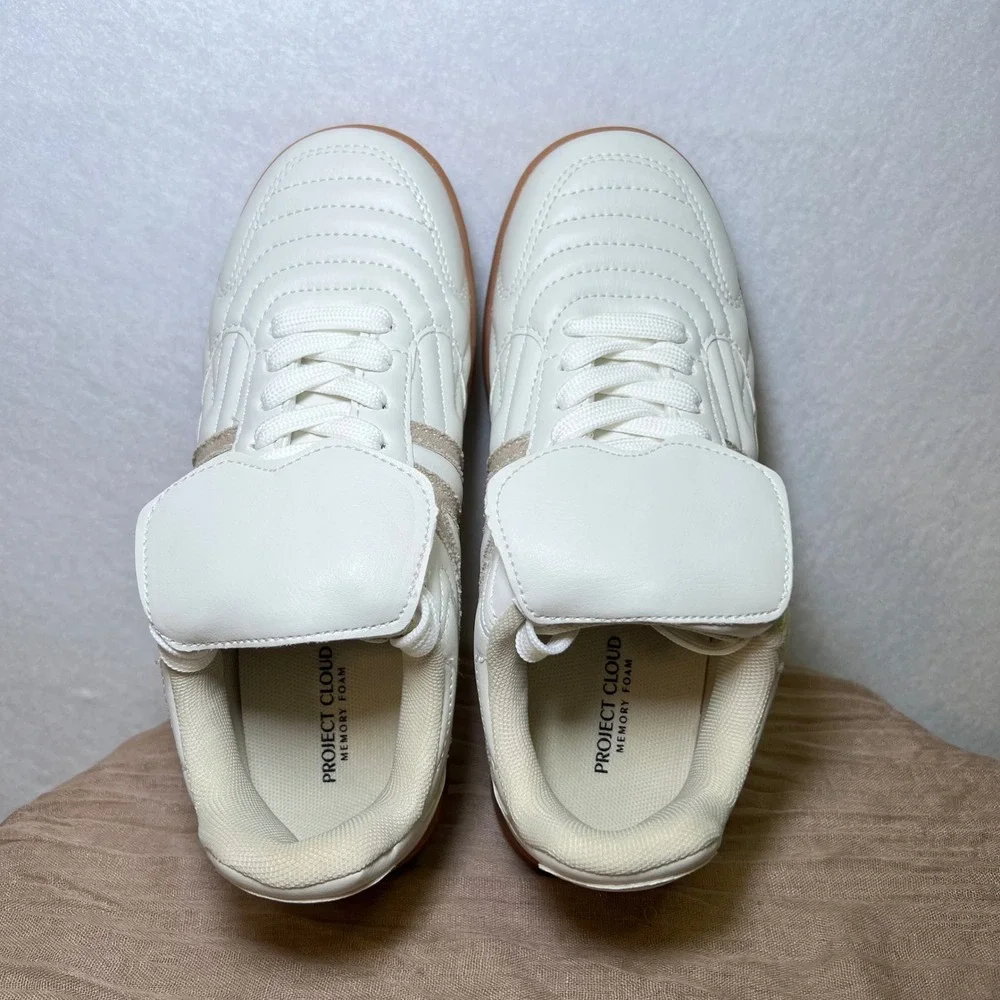 New Project Cloud Madrid White Gum Sole Soccer Blokecore Sneakers Women 5.5